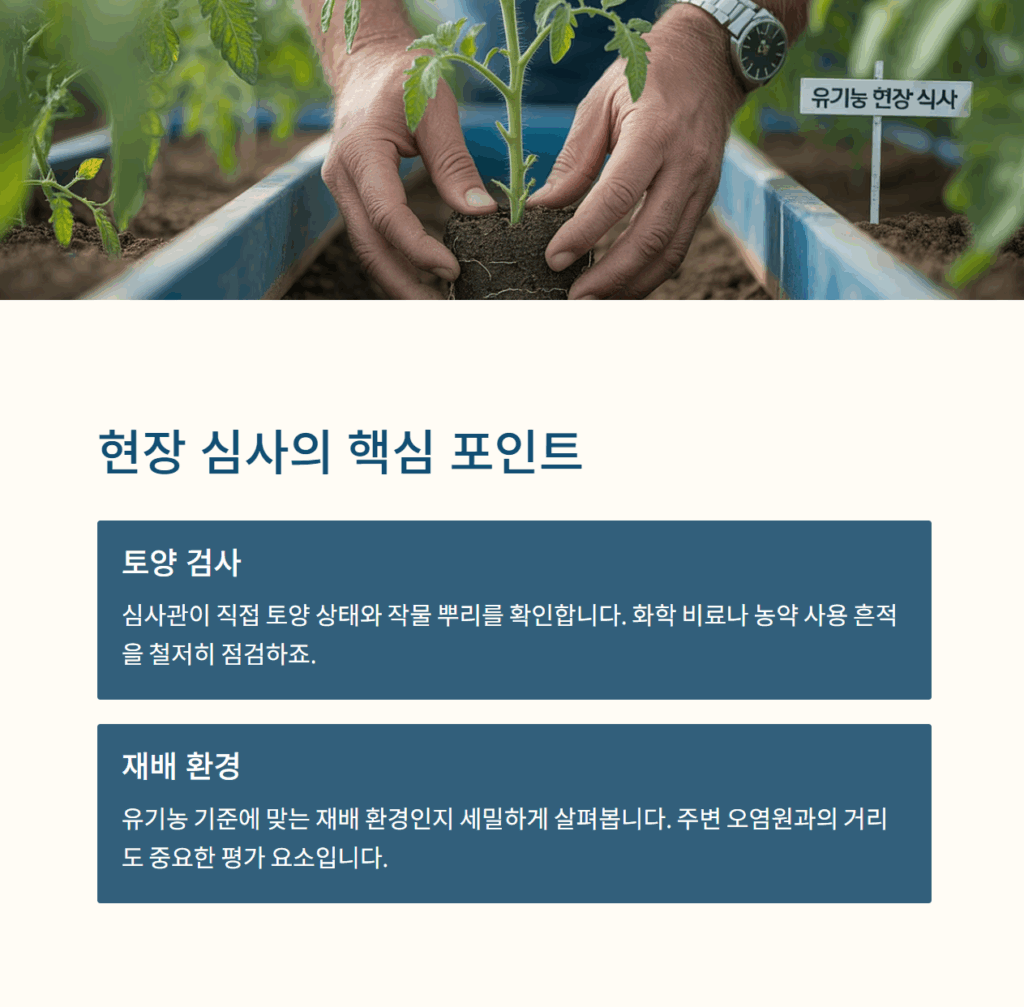 유기농 인증심사