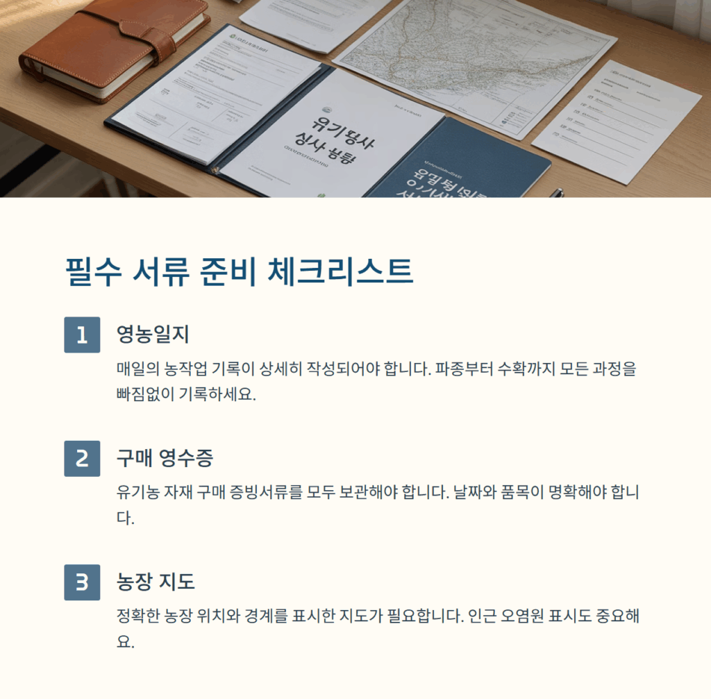 유기농 인증심사