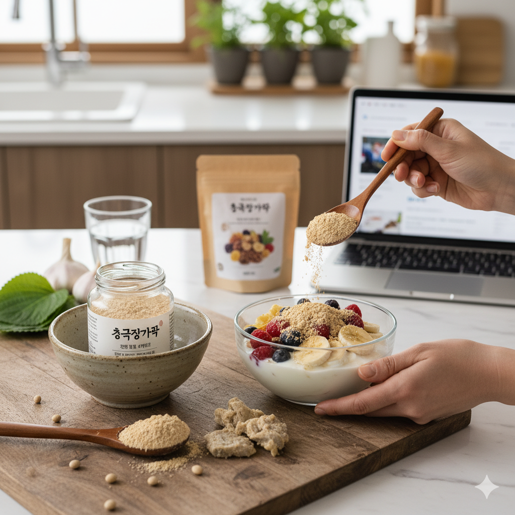 청국장가루 효능 4가지